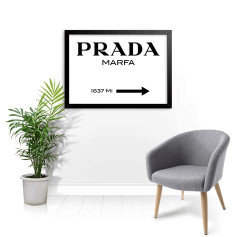 quadro prada marfa fai da te